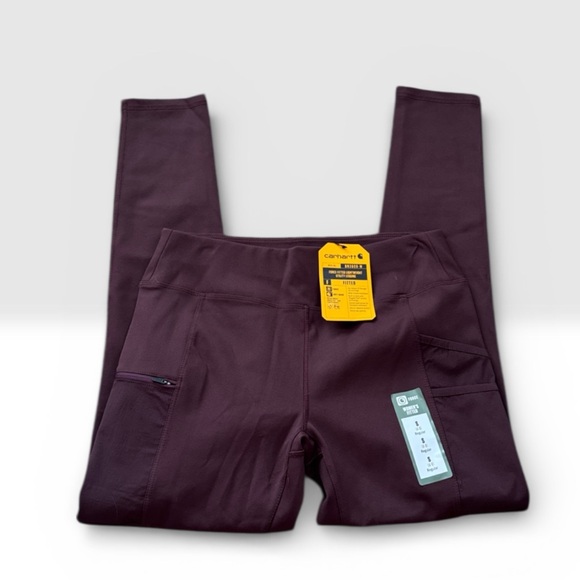 NWT Carhartt Force Fitted Lightweight Utility Leggings | Size S (2-4) - Picture 2 of 6
